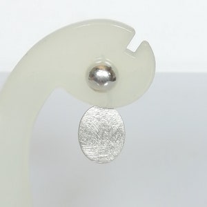 Ear jacket | Silver ear jacket | Oval ear jacket | Bohemian jewelry | Ear Accessories | Sterling silver | Earrings for her | E124