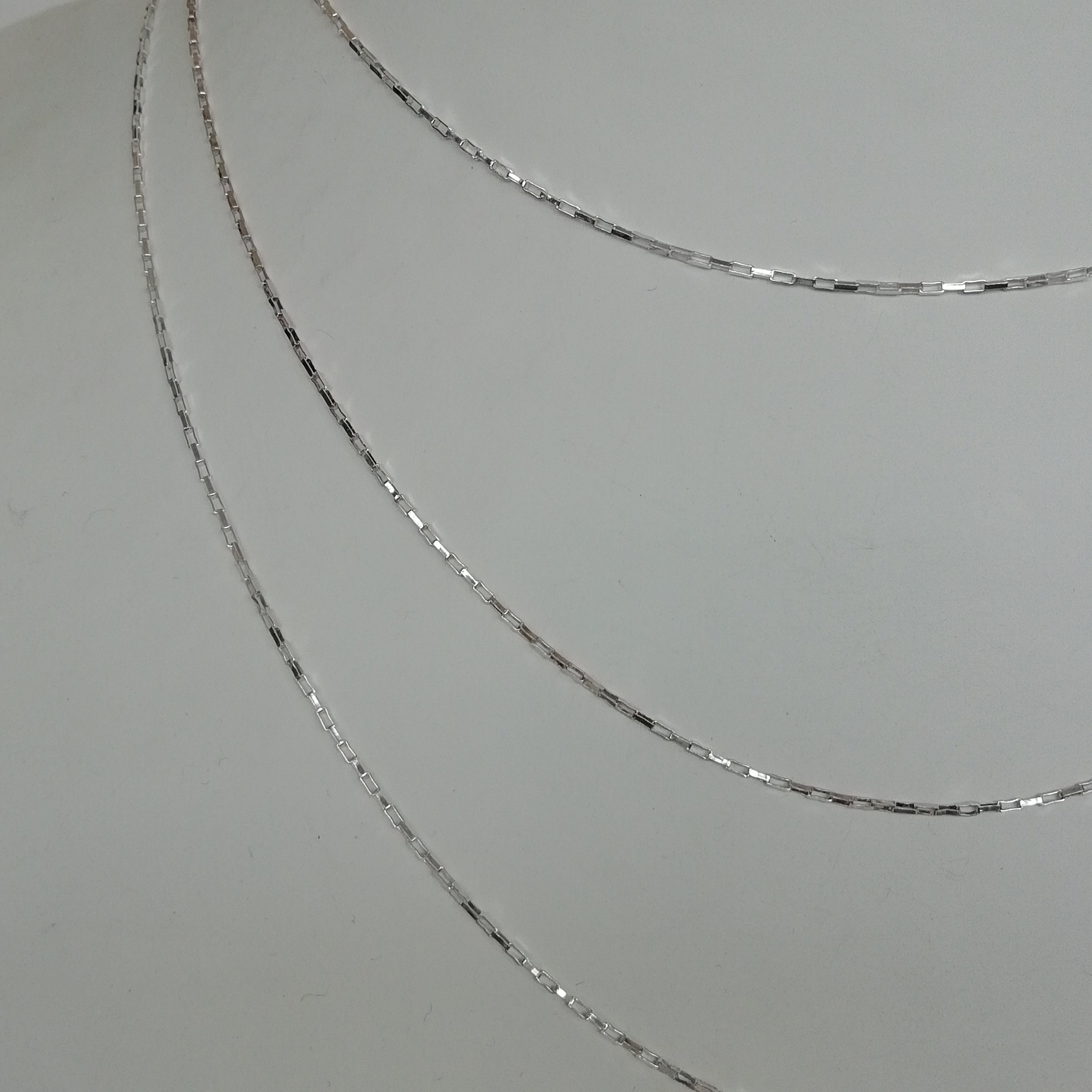 ☆TATIANA☆ Silver 925 monorail chain necklace NZ2161 MUSINSA | TATIANA (Silver 925) Monorail Chain Necklace NZ2161