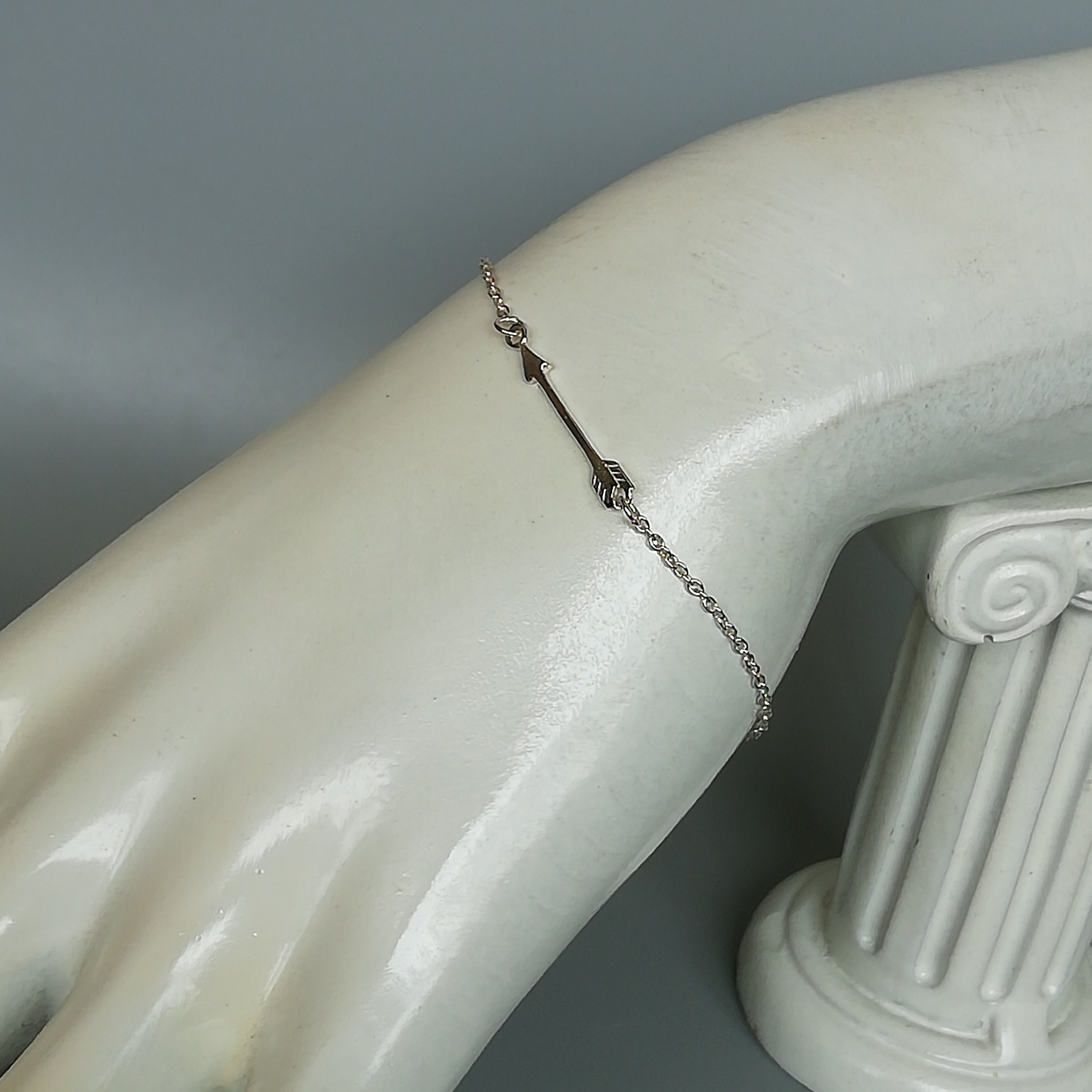 Silver Arrow Bracelet | Charm Bracelet | Sterling Silver