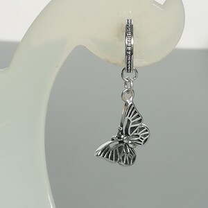 Sterling silver butterfly ear dangler  | Butterfly earrings | Ear danglers | Boho jewelry | 925 silver earrings | E950