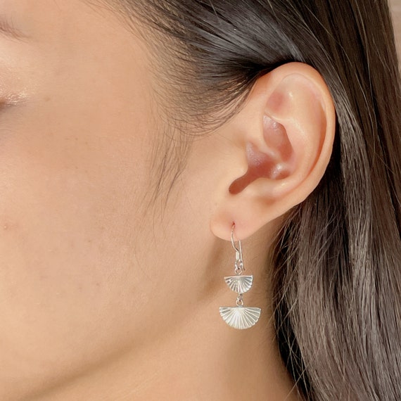 Silver danglers shop