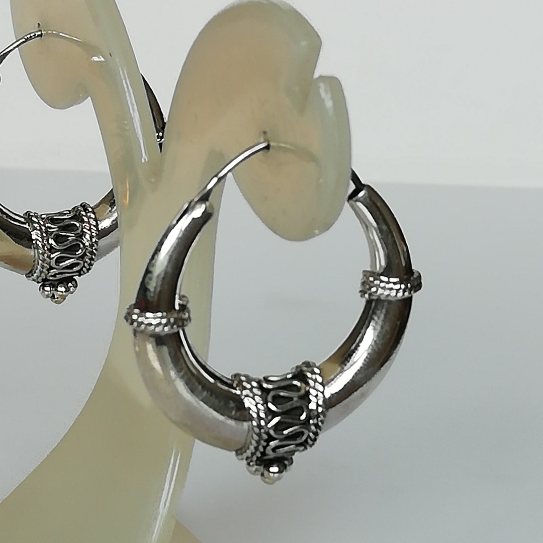 イヤリング TATIANA Silver 925 Love It Hoop Earrings EC1981 Silver Hoop Earrings - Tia Mini Silver | Ana Luisa | Online