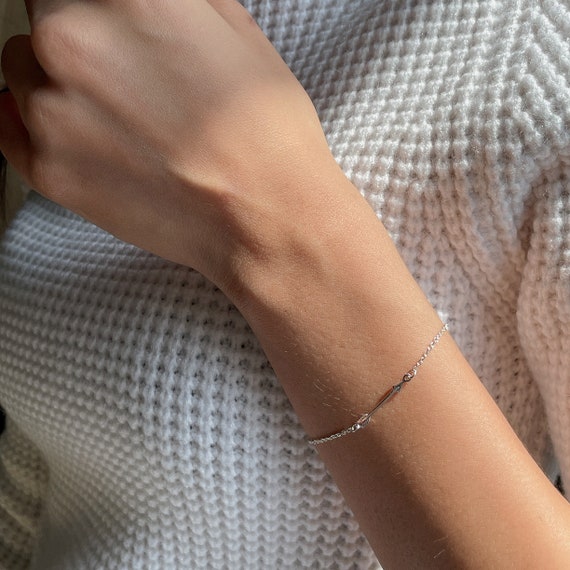 アクセサリー Arrow bracelet 925silver full handmade Handmade Sterling Silver Arrow Bangle: Adjustable Cuff