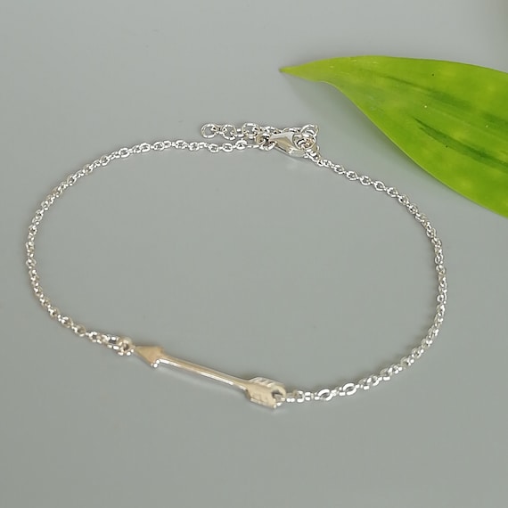 Silver Arrow Bracelet | Charm Bracelet | Sterling Silver