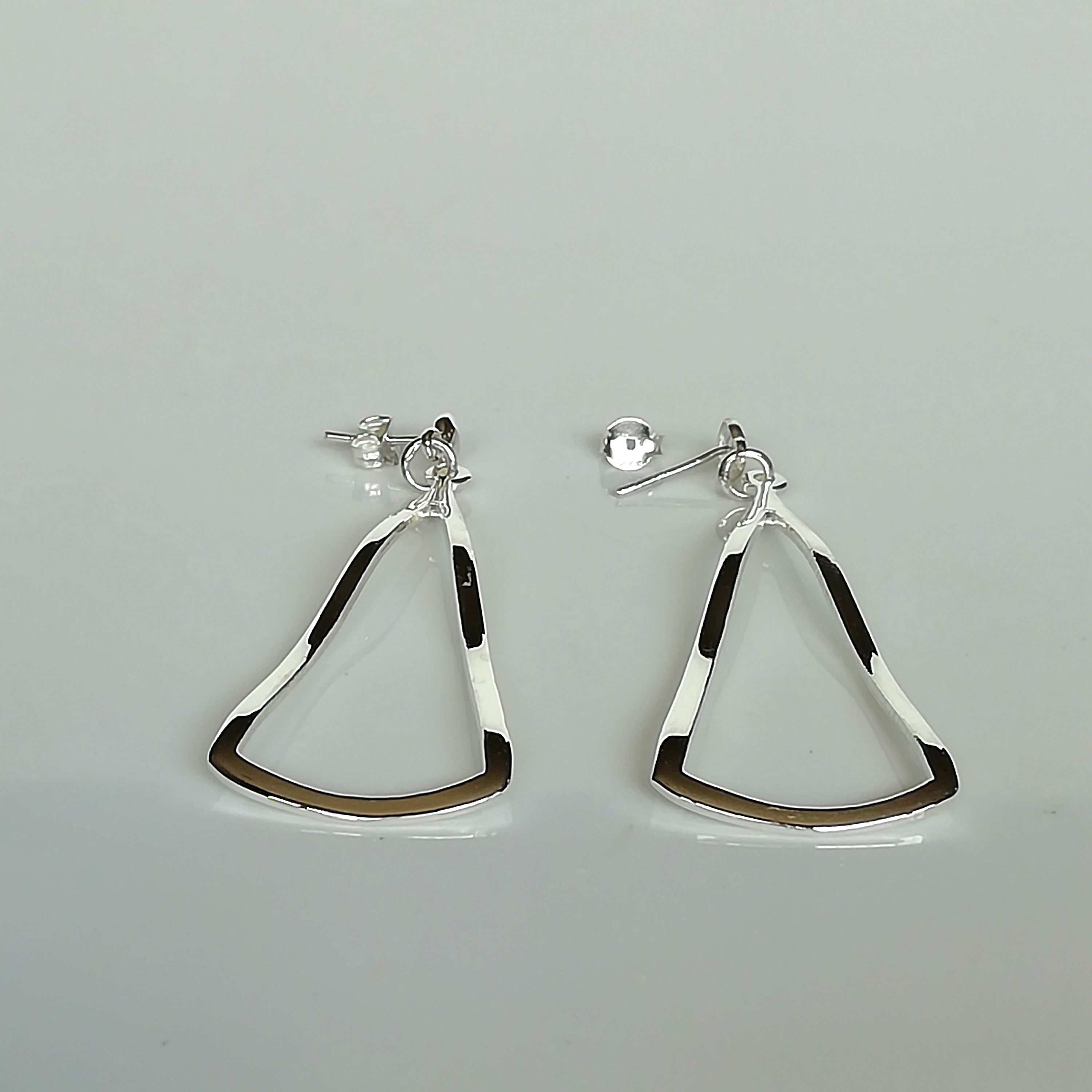 Pure Silver Edwardian Danglers