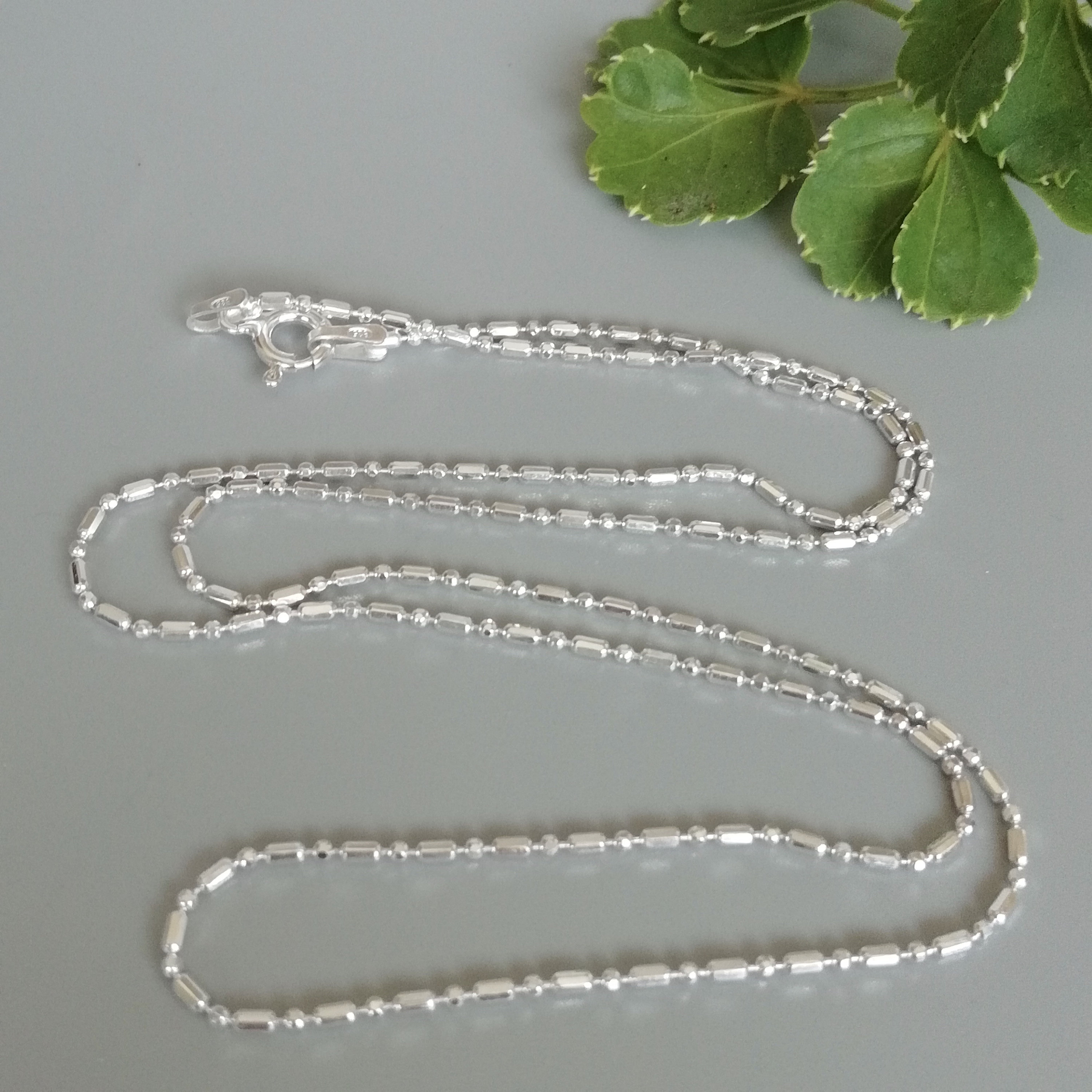 Karen Silver Necklace - Etsy Canada