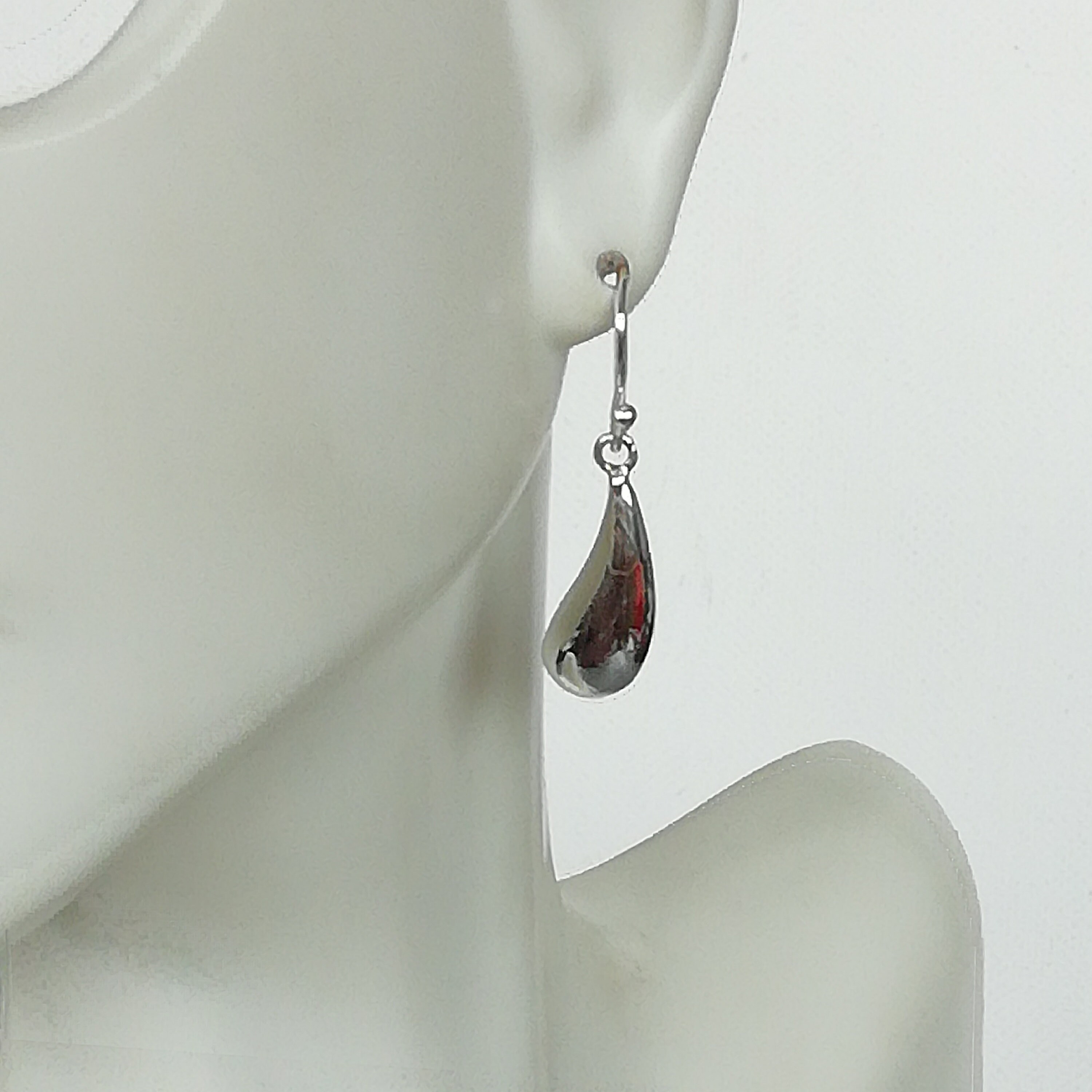 Sterling Silver Drop Earring | Simple Silver Earrings
