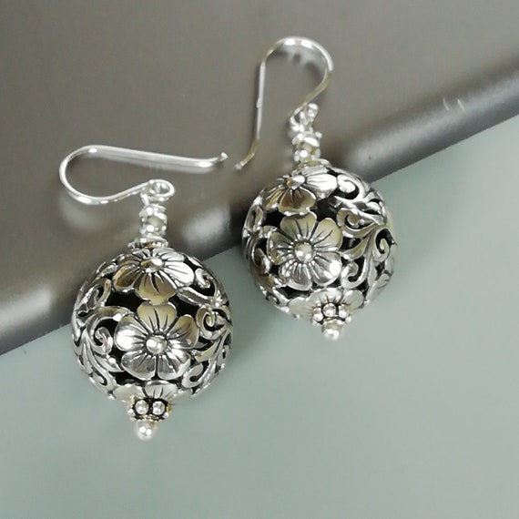 Sterling silver indian sale earrings