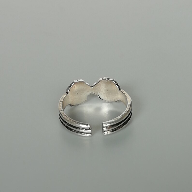 Sterling Silver Flower Toe Ring Bohemian Toe Ring Body - Etsy