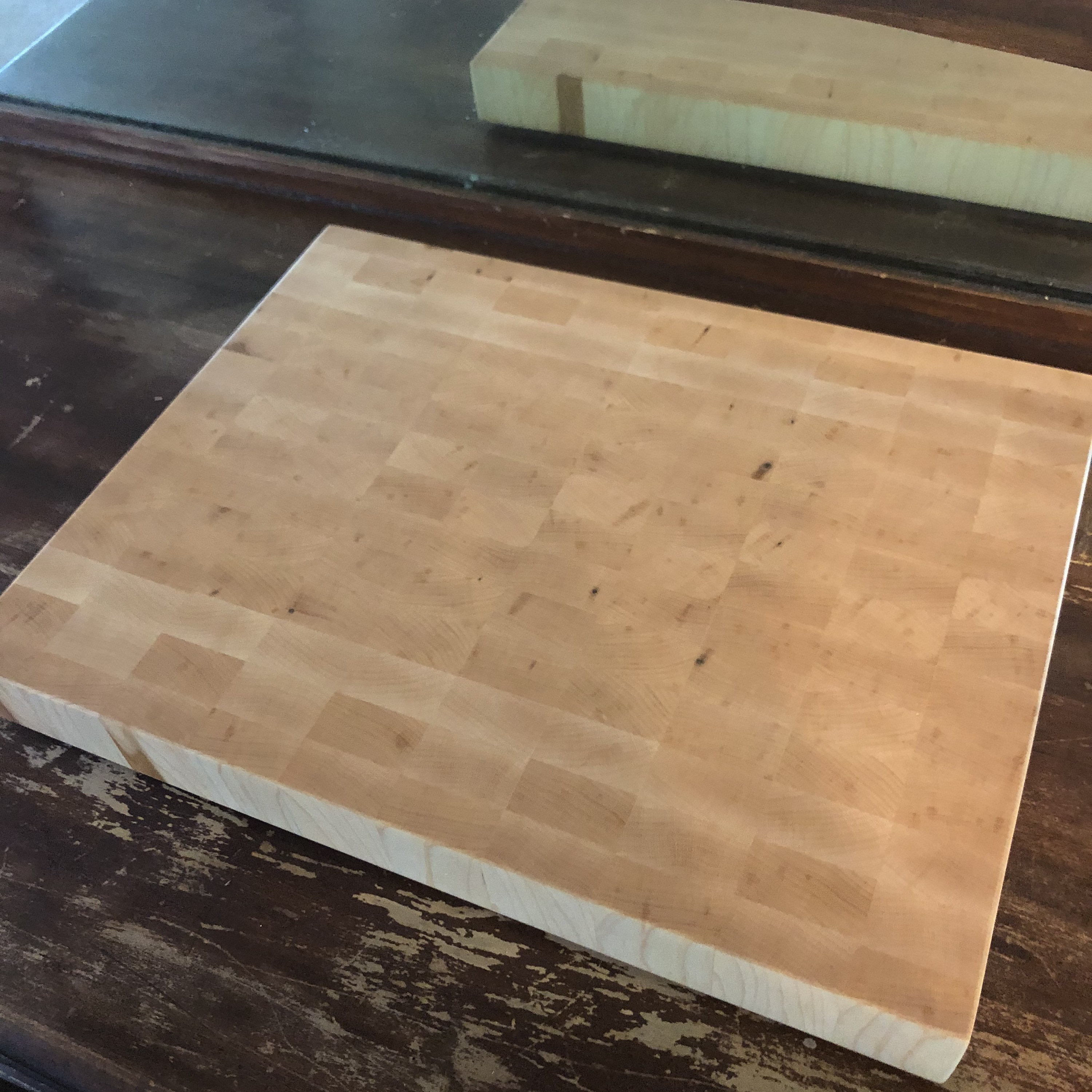 End Grain Cutting Board, 12”x16”, Maple, butcher block, chopping block