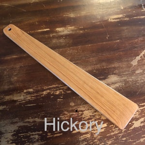 Handgjord träspatel: Köksredskap i lövträ, 33 cm bild 3