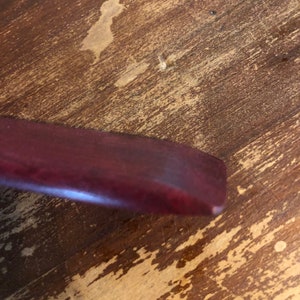 Handgjord träspatel: Köksredskap i lövträ, 33 cm bild 10