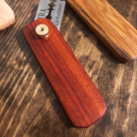 Padauk Bread Scoring Lame Gringette - Wooden Ladyfinger Style