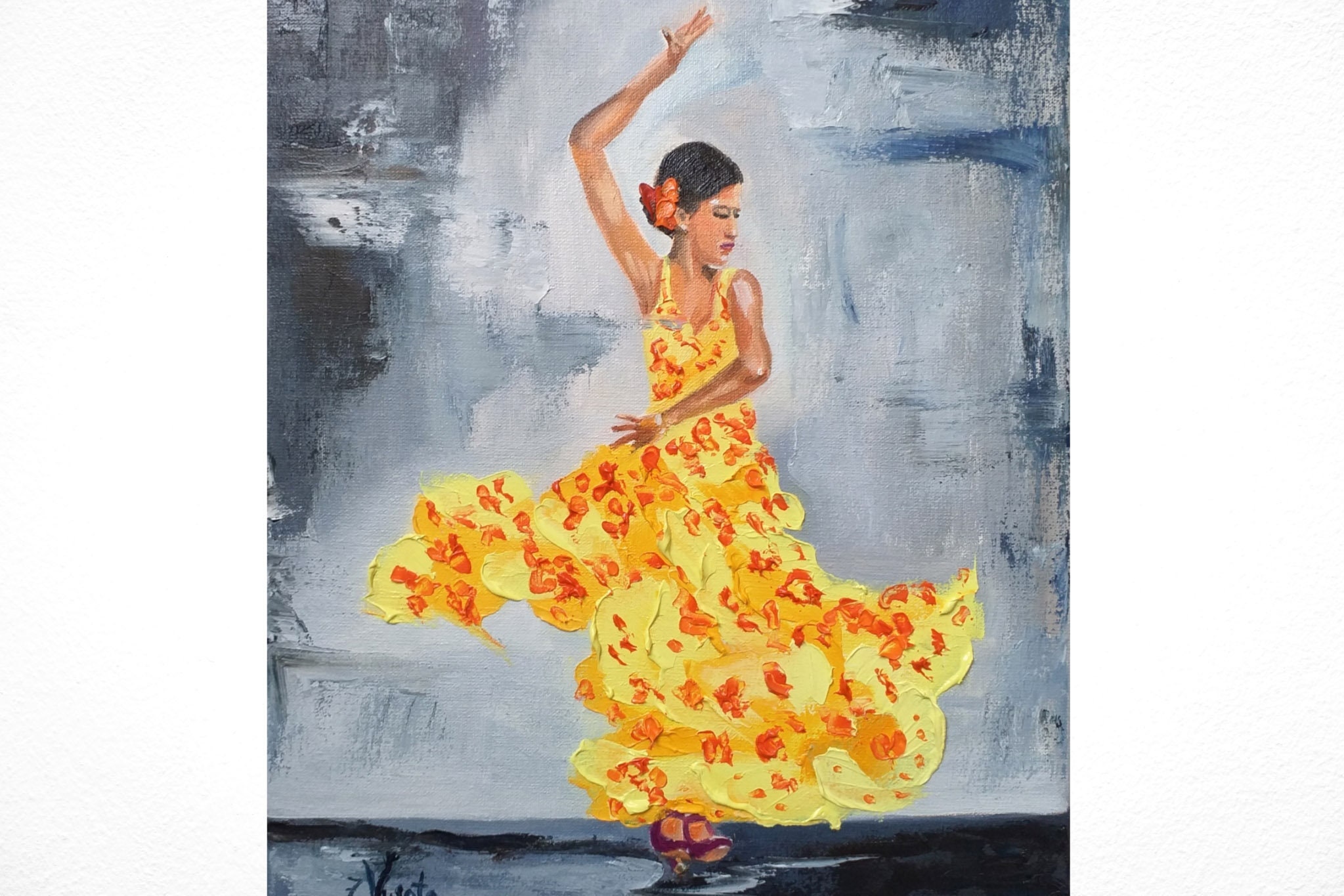 Dancer Oil Painting