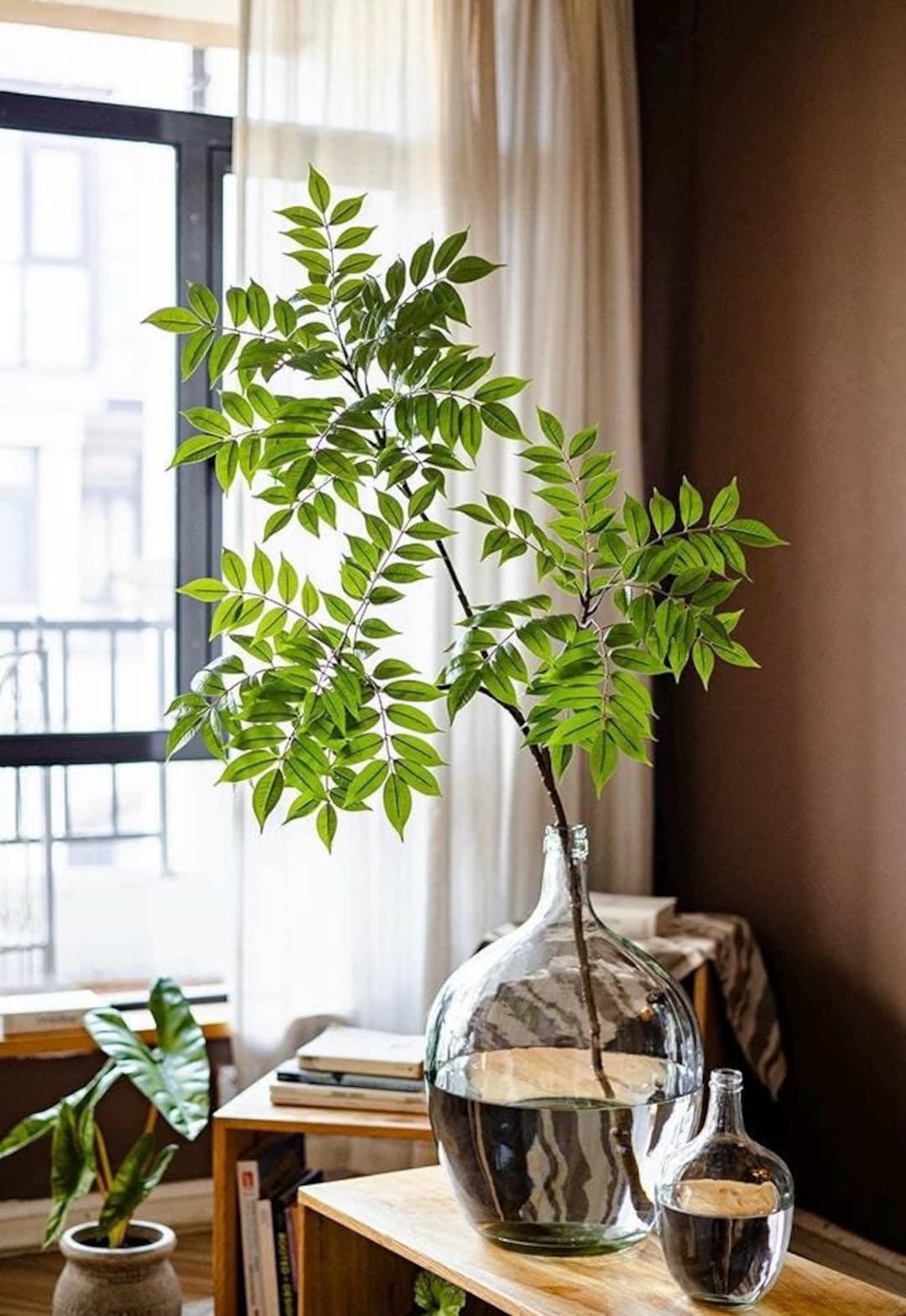 Tree Rhus Verniciflua Artificial Rhus Branch | Faux Greenery Centerpiece, 43-54” - Etsy