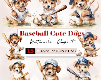 watercolor baseball dog png,dog lover,animal baseball,baby golden retriever png,dog baseball,baseball png,gift for mom