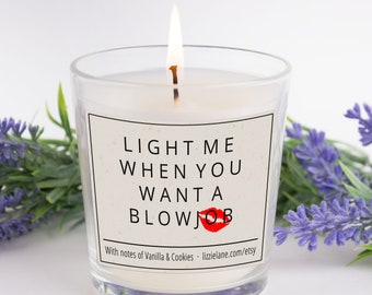Funny candle, Blow Job Candle, Fun Gifts For Men, Rude Candle, Gift For Him, Christmas Gift for Him, Fun Christmas Gift, Inappropriate Gift