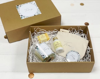 Personalised Happy Birthday Gift Box Filled, Best Friend Gift Box, Beauty Filled Gift Boxes, Thinking of You, Happy Birthday, Spa Gift Box