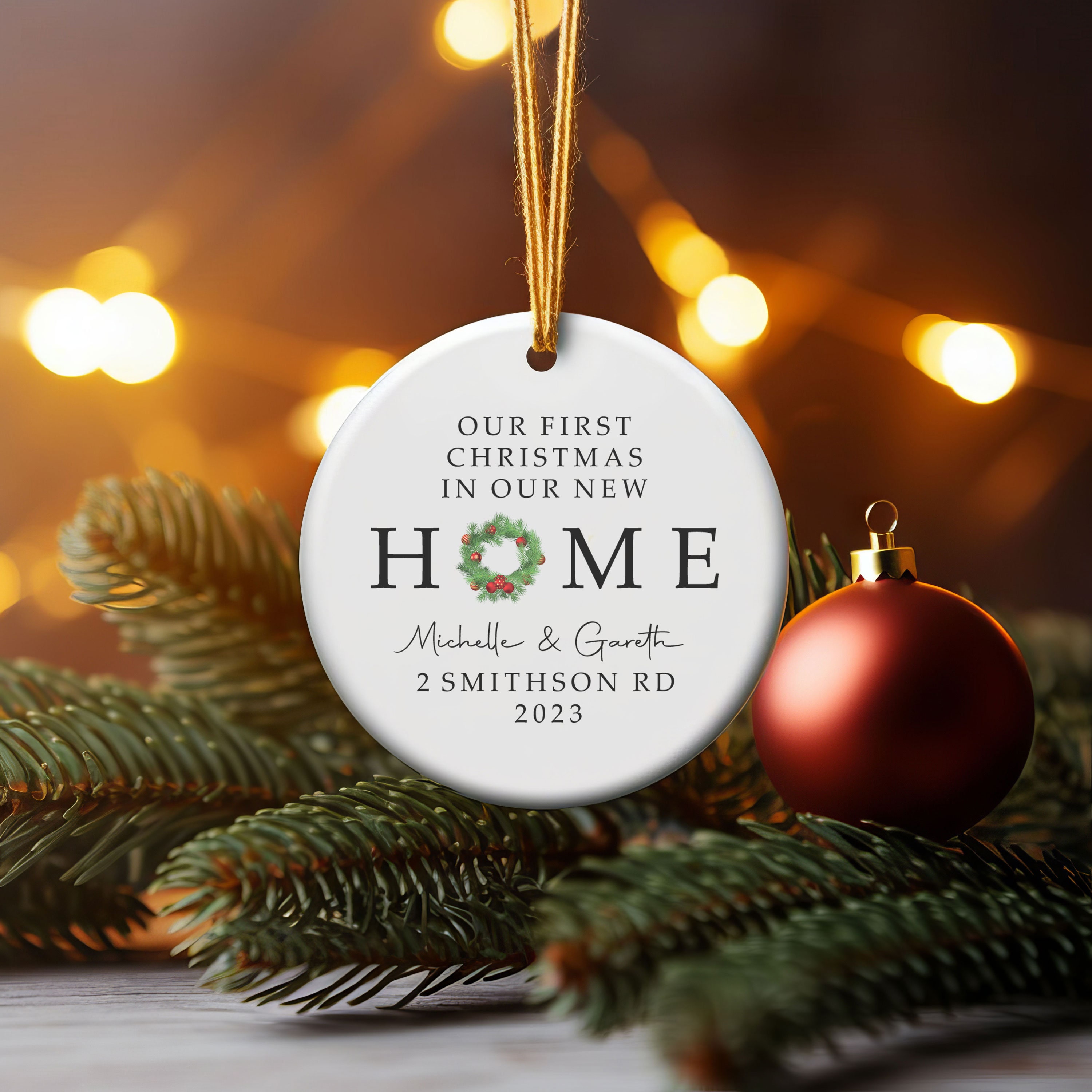 New Home Ornament Etsy UK