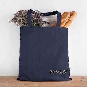 Roségouden gepersonaliseerde draagtas, Maid of Honor cadeau, bruidsmeisje cadeau, roségouden draagtas, gepersonaliseerde naam draagtas, gepersonaliseerde tas afbeelding 8