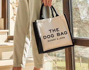 Personalised The Dog Tote Bag, Handbag Gift Idea for Dog Mum, Dog Lover, Pet Lover, Dog Owner, Canine Lover, Dog Walker, Mothers Day