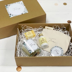 Personalised Happy Christmas Gift Box Filled, Best Friend Gift Box, Beauty Filled Gift Boxes, Thinking of You, Happy Birthday, Spa Gift Box