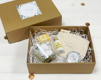 Personalised Happy Christmas Gift Box Filled, Best Friend Gift Box, Beauty Filled Gift Boxes, Thinking of You, Happy Birthday, Spa Gift Box