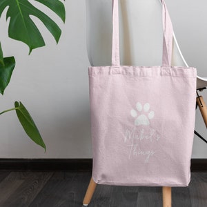 Sac fourre-tout personnalisé pour chien, sac fourre-tout pour chien, cadeau pour maman chien, cadeau pour amoureux des chiens, cadeau chien personnalisé, cadeau pour amoureux des animaux de compagnie, cadeau pour chien image 7