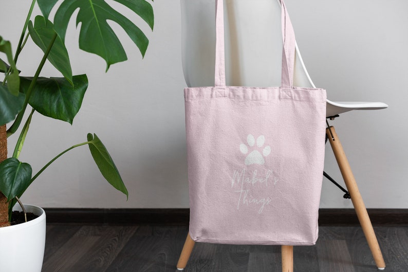 Sac fourre-tout personnalisé pour chien, sac fourre-tout pour chien, cadeau pour maman chien, cadeau pour amoureux des chiens, cadeau chien personnalisé, cadeau pour amoureux des animaux de compagnie, cadeau pour chien image 7