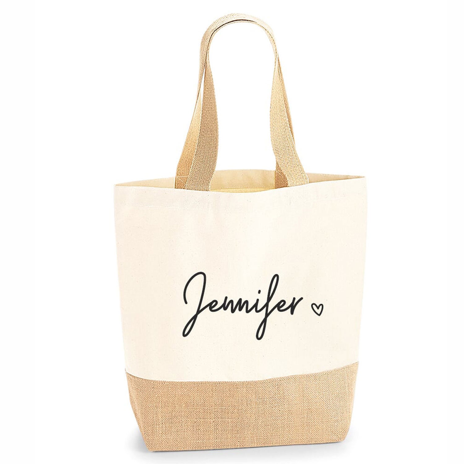 Jute boodschappentas plus hotsell