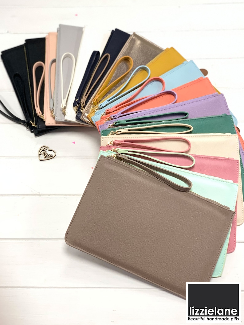 Stylish Bridal Bag in 16 Color Variations - Vegan Leather