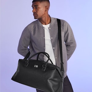 Personalisierte Herren Weekend Bag, Reisetasche, Geschenk für ihn