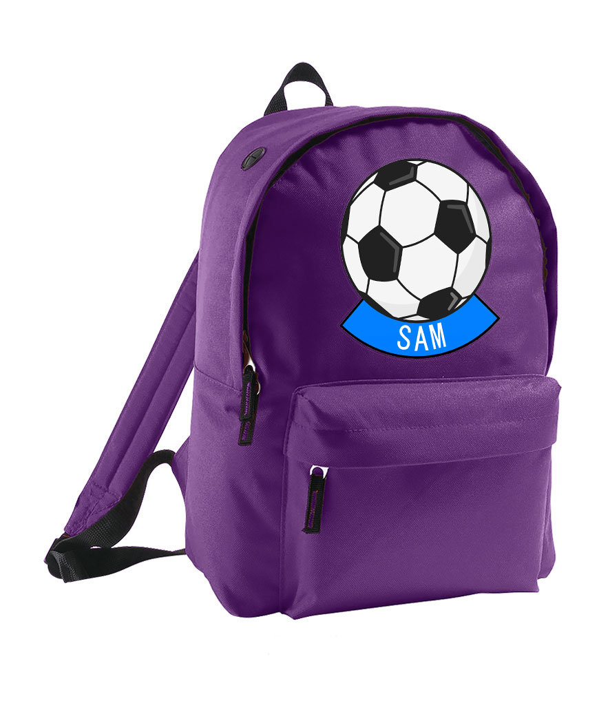 Midkepf Mochila personalizada, mochila personalizada con nombre y número,  regalo de fútbol personalizado de alta capacidad para hombres, mujeres
