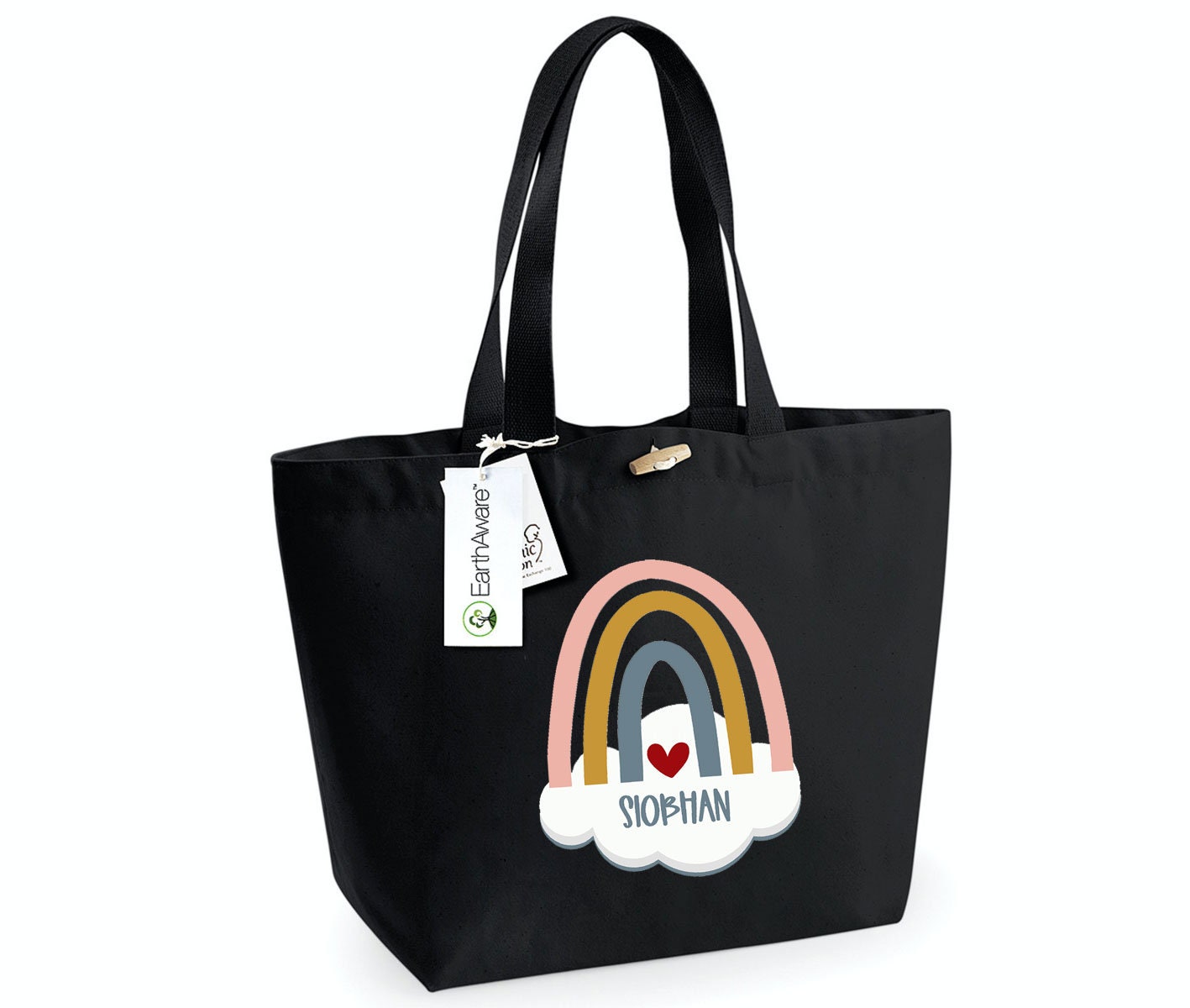 tote with rainbow signature uni