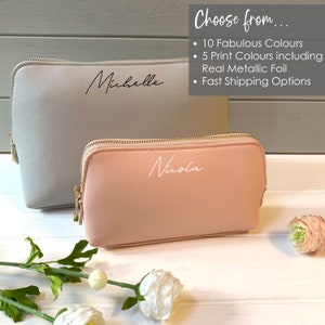 Personalised Makeup Organizer Toiletry Bag, Cosmetic Organiser, Vanity Case, MakeUp Travel Bag, Vanity Bag, Makeup Pouch, Beauty Travel Case