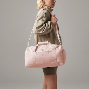 Personalised Training Gym Bag, Custom Monogram Overnight Holdall Gift For Her, Cabin Bag For Holidays, Hospital Bag, Mothers Day, Duffel Bag