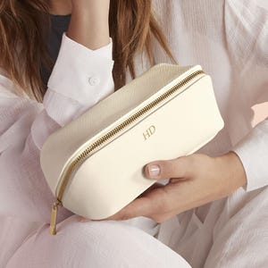 Bolsa personalizada para madrinhas, bolsa de maquiagem personalizada, bolsa de maquiagem clutch, organizador de maquiagem, bolsa de cosméticos com monograma, presente personalizado para ela