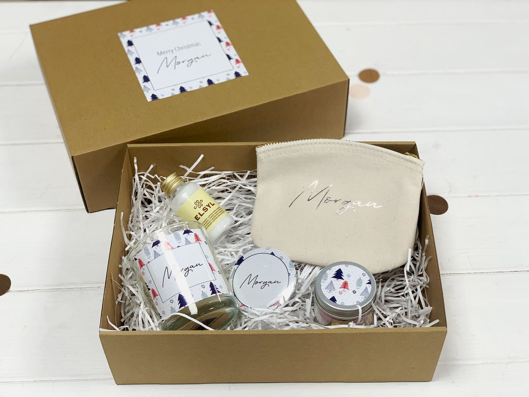 Personalised Christmas Gift Box, Christmas Gift Set, Pamper Gift Box
