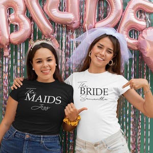 Gepersonaliseerde vrijgezellenfeest T-shirts, vrijgezellenfeest tshirts, team bruid T-shirt, vrijgezellenfeest shirts, vrijgezellenfeest shirts, kip doen tshirts, afbeelding 8