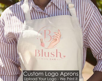 Avental com logotipo personalizado, avental de trabalho personalizado, avental com a marca da sua empresa, uniforme para confeitaria, avental para pequenas empresas, avental para cafeteria.