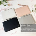 Personalised Clutch Bag, Personalized Bag, Monogram Gift for Her, Maid of Honour Present, Custom Bridesmaid Gift, Customized Initial pouch product logo