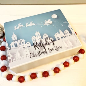 Heiligabend-Box, Weihnachtsgeschenkbox, Weihnachtsabend-Box, personalisierte Heiligabend-Box, Kinder-Heiligabend-Box, Luxus-Weihnachtsbox
