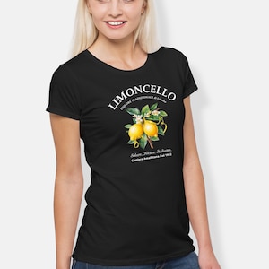 Limoncello Shirt, Amalfi Coast Italy Lemons T-shirt, Holiday Shirt for Her image 5