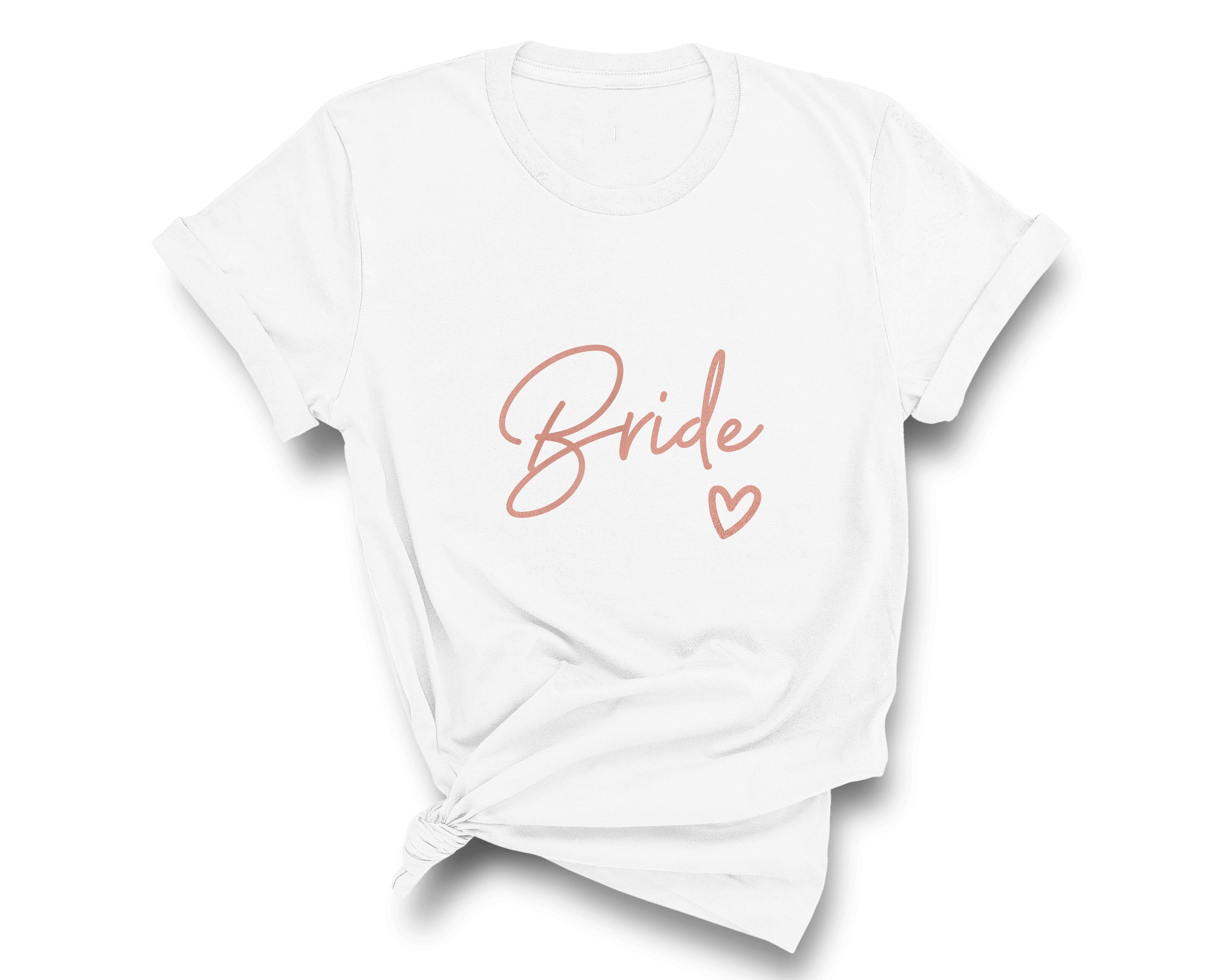 Team Bride Shirts Bride shirt Bride Squad T-shirts Hen - Etsy Nederland