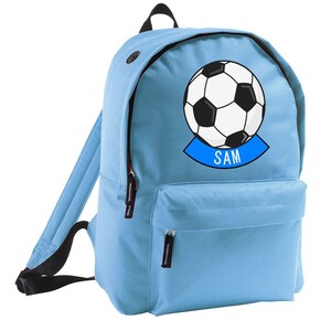 personalised football backpack