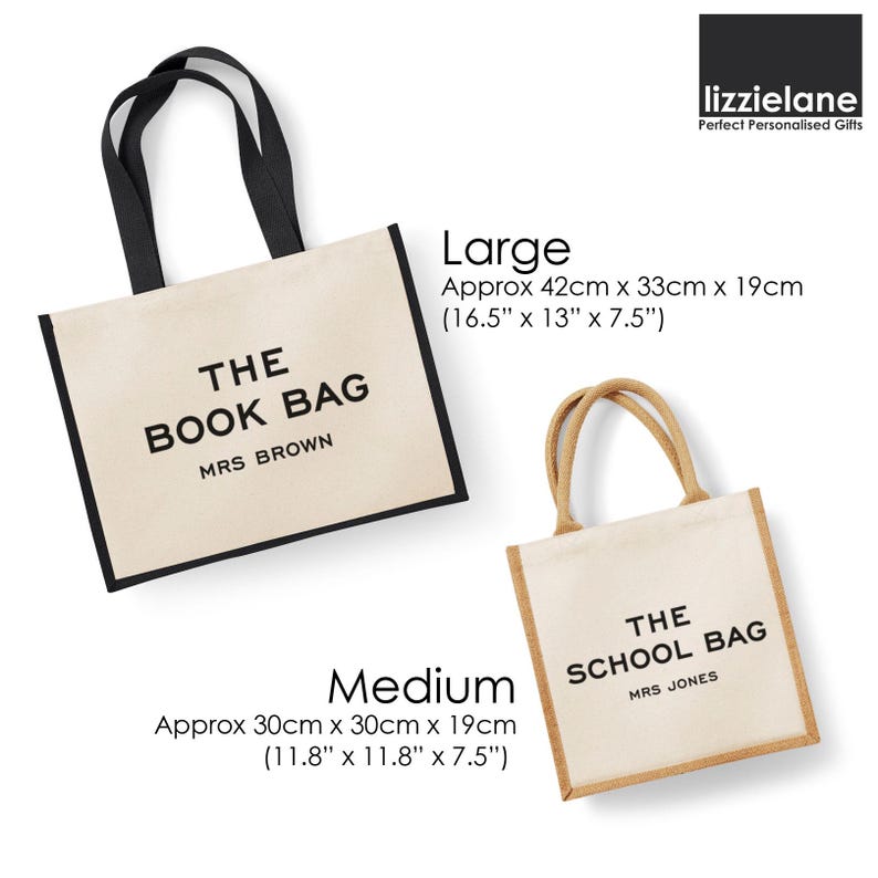 three different sizes of bags: a large bag, a medium bag, and a small bag.