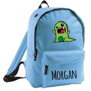 Sac à dos personnalisé, cartable dinosaure, sac à dos pour enfant, sac à dos scolaire pour garçons, sac à dos enfant enfant étudiant, cartable de tous les noms