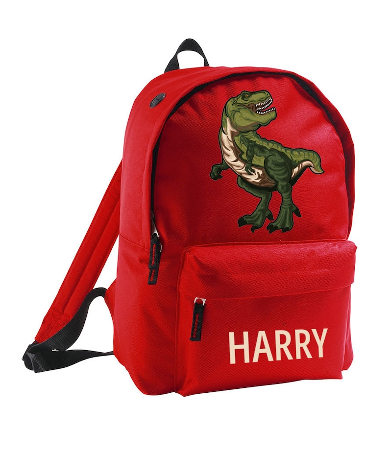 bag,school,dinosaur rucksack,boys,girls,kids,children,backpack,unisex, Back To School,School Bag,School Rucksack,Personalised Bag,Name Bag,Name Rucksack,dinosaur gifts,School,Backpack,Name Backpack,Kids Rucksack,Toddler Backpack,Dinosaur Backpack