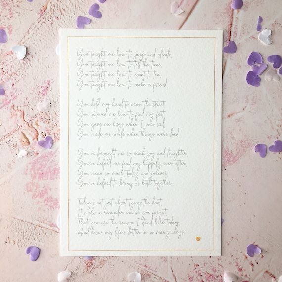 Regalo per la mamma e il papà della sposa - Italia