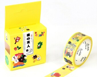 Animal Washi Tape,journal,scrapbook,diary tape, Washi tape